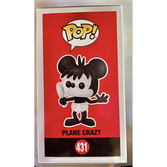 Funko Pop! Disney: Mickey's 90th - Plane Crazy Mickey Toy New With Tags - Picture 2 of 6